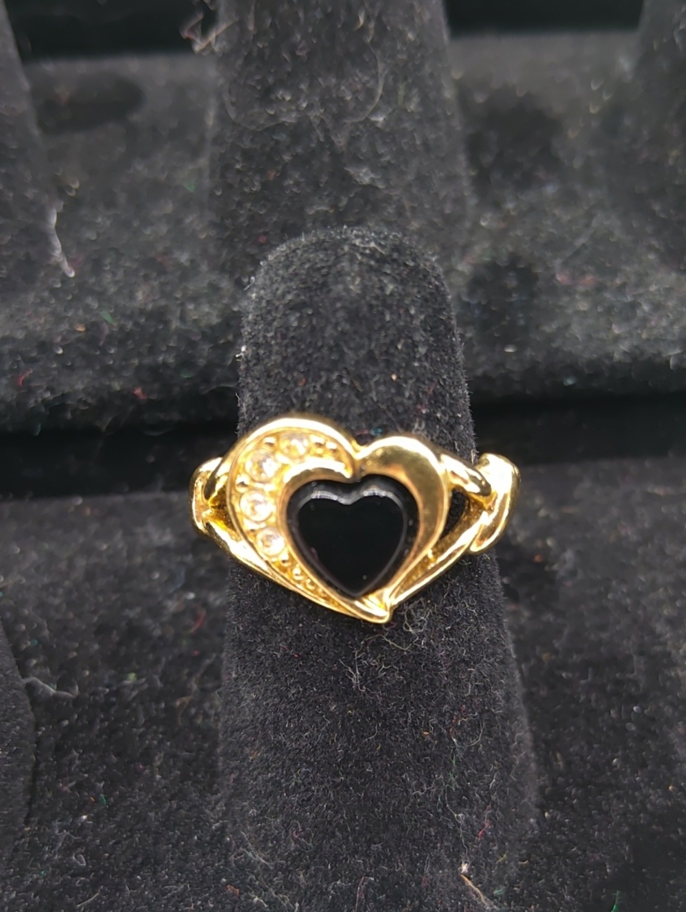 Avon Heart Ring 1990's Size 4